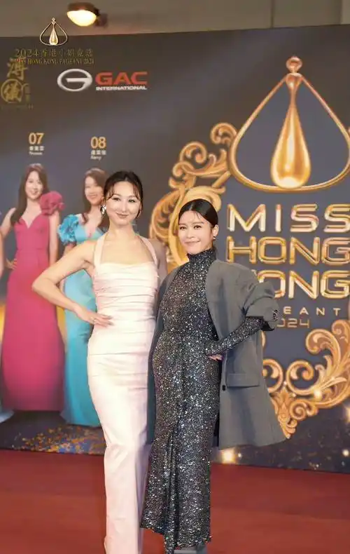 挺孕肚踩高跟鞋,上月宣布怀二胎_赖慰玲_观众_大肚子