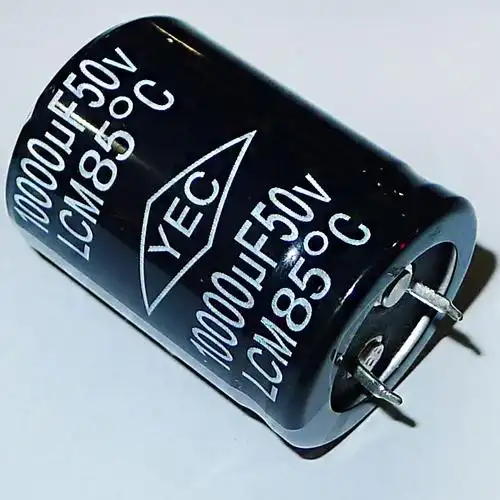 【供应正品10000uf/50v铝电解电容器 牛角型30*45 功放专用 数量有限