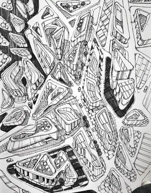 手绘俯视图:把握整体,细节加分!📚