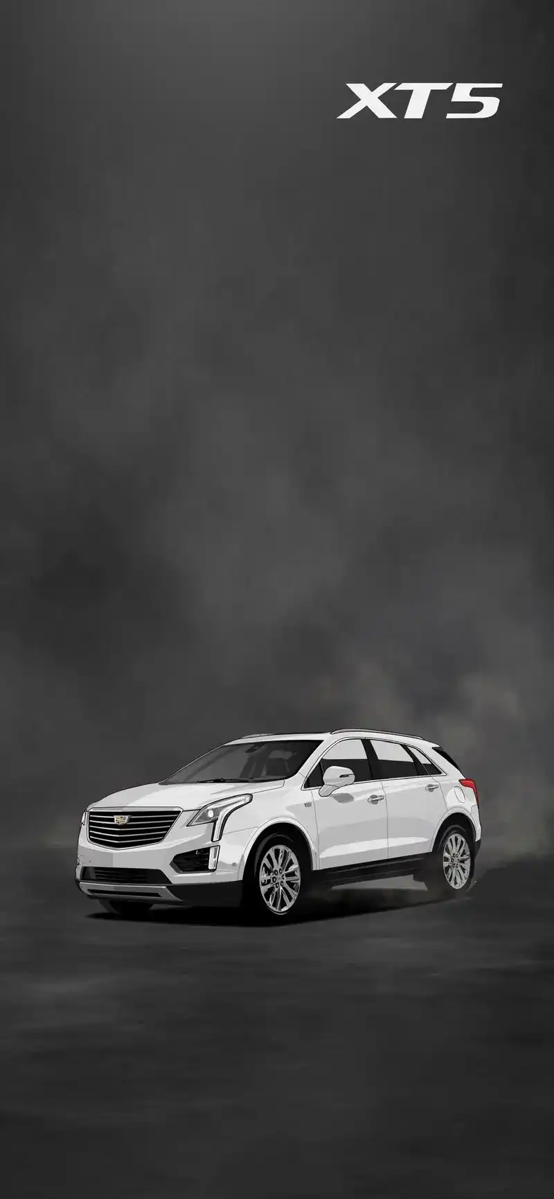 凯迪拉克xt5手绘版手机壁纸分享.#凯迪拉克xt5 美系豪华