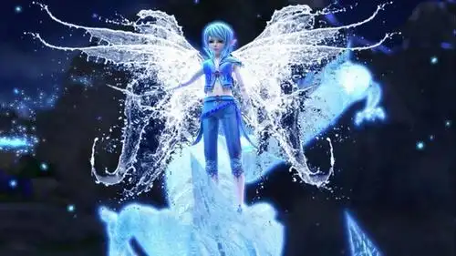 当叶罗丽仙子张开翅膀,金王子的憨憨气质暴露,水王子成了水蝴蝶