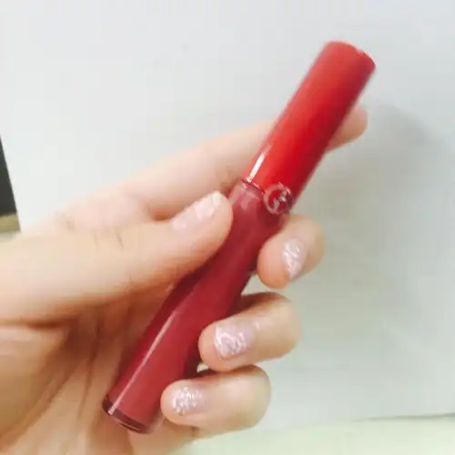 78阿玛尼红管唇釉,人生第一支口红78色号501,温柔的豆沙色78薄