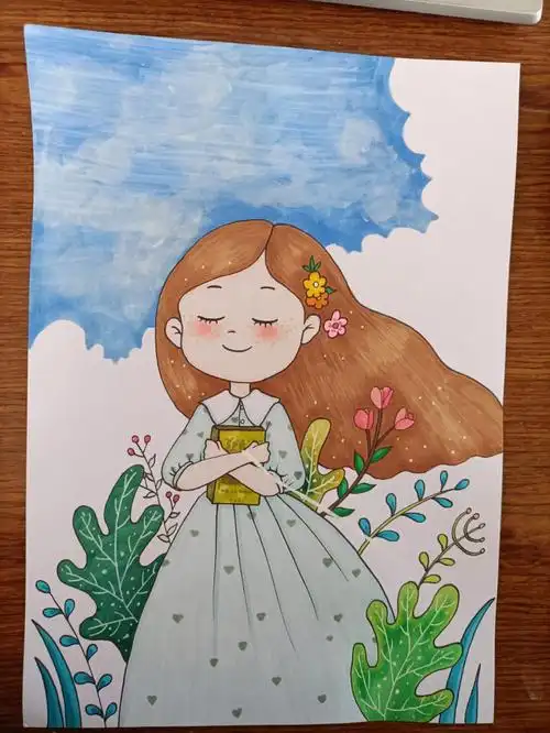 马克笔/儿童画/临摹作品