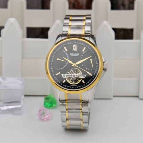 宝舵男款镂空自动机械腕表陀飞轮镂空多指针多功能运动休闲爆款