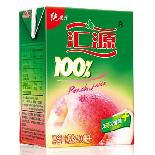 汇源100精巧装桃汁200ml
