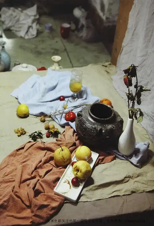 【美术高考静物照片】水果罐子(8)