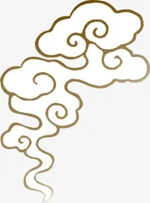 少年老程古典云纹金色云纹传统云纹红色云纹中国云纹云纹图案矢量云纹