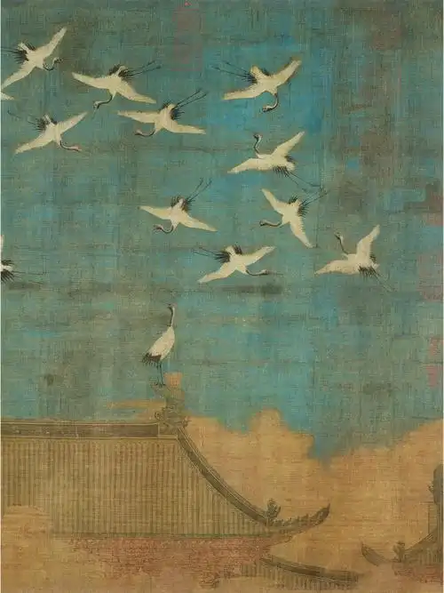 瑞鹤图宋徽宗赵佶