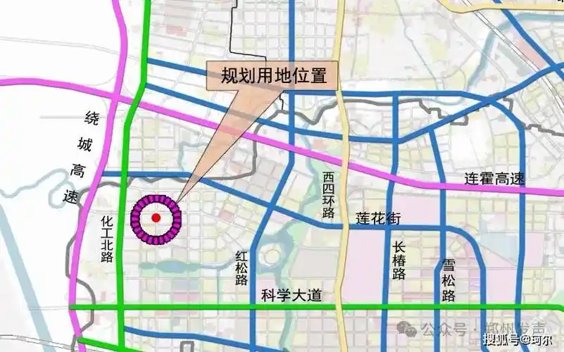 郑州高新区这个街坊控制性详细规划公示,位于市域快线k3南侧!