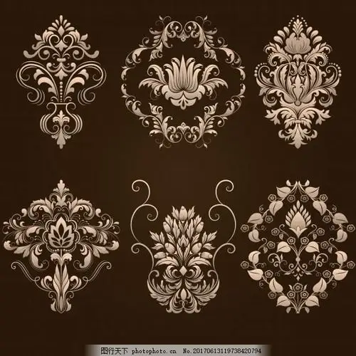 美术奇迹《设计一块洛可可风格的布料》 - 美篇