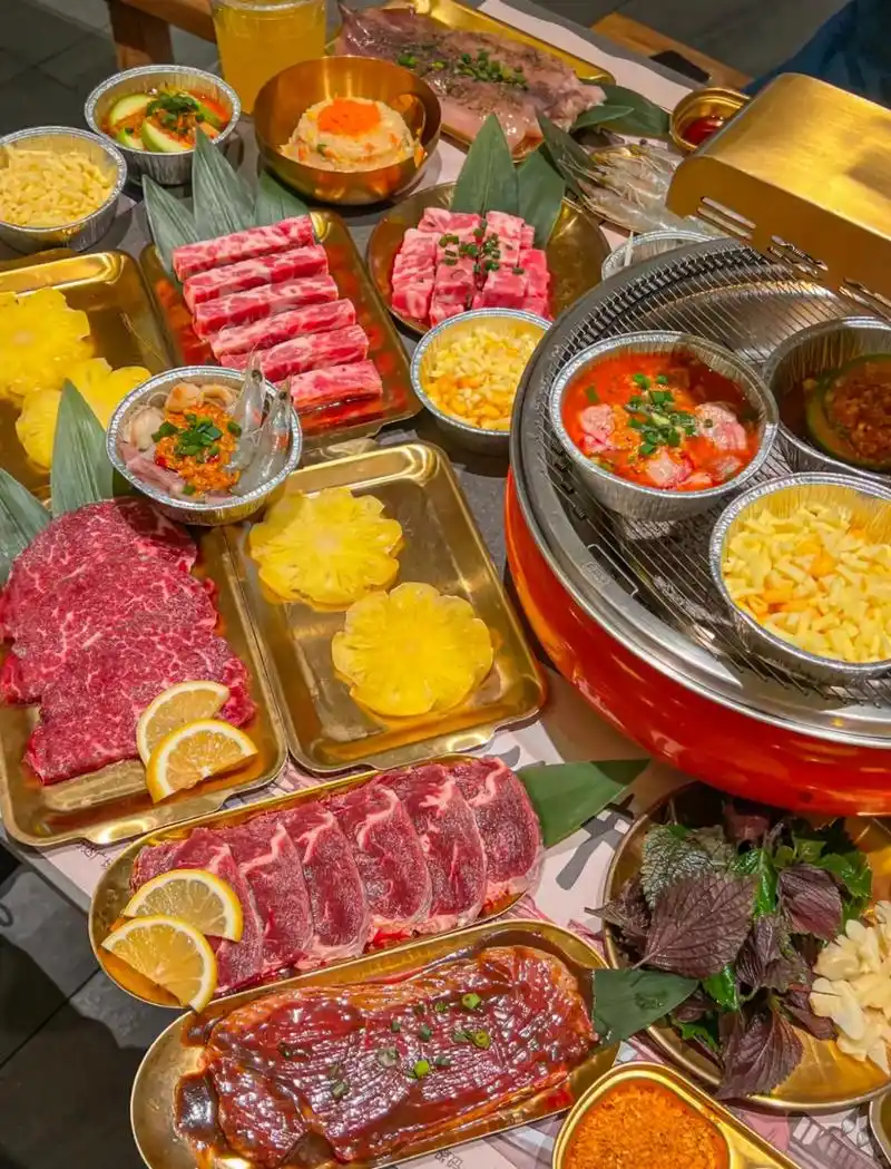 唐伯牛自助烤肉(安吉万达店)就在安吉万达!韩式自助烤肉 南宁 - 抖音