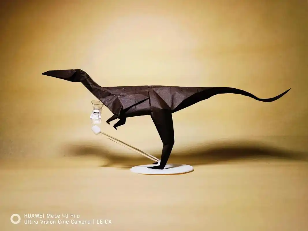 折纸迅猛龙#折纸艺术 #手工 #折纸 #艺术 #手工折纸  - 抖音