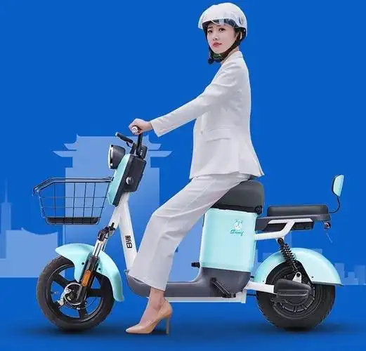 手慢无新日电动车直降1600元四色可选清新小骑推荐