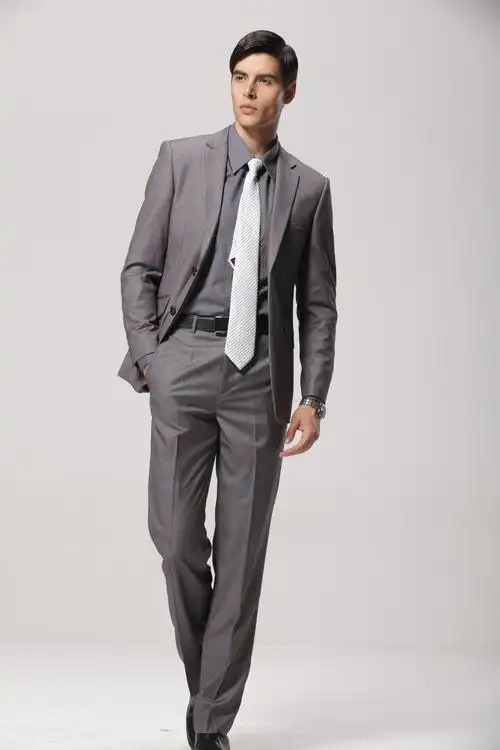 男士商务正装西服 欧版贵族收腰型 婚礼男职业西装男套装