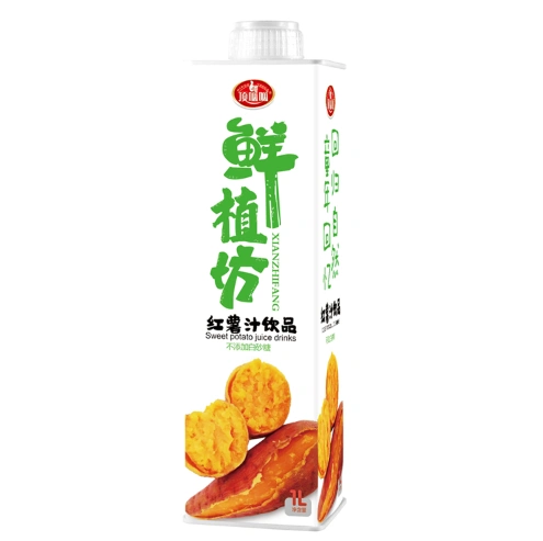 鲜植坊红薯汁饮料1l8瓶装饮料连锁加盟