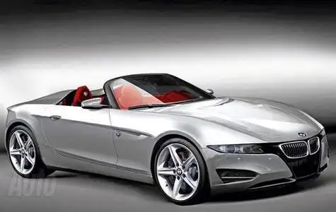 全新宝马z9敞篷跑车假想图曝光