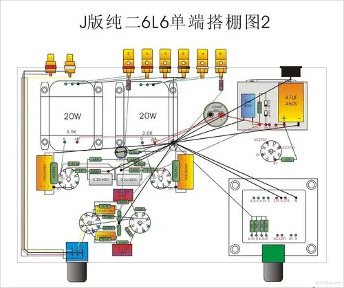 新手求救6l6搭棚图接线图
