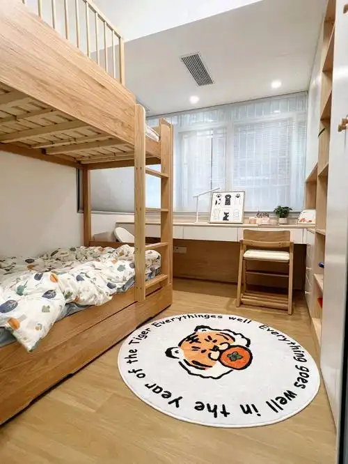 8平日式儿童房拒绝花里胡哨我要实用