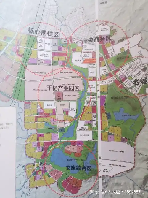 成都天府新区规划图