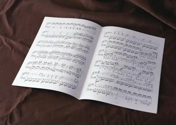 乐谱图片乐谱书本