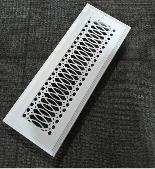 中央空调艺术风口abs雕花出风口花式暖气罩百叶装饰铝合金花风口定制