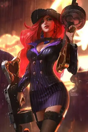 英雄联盟赏金猎人厄运小姐好运姐23