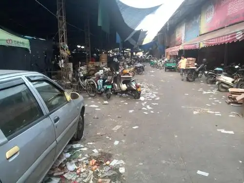 漳州北环城路蔬菜市场周边环境脏乱差