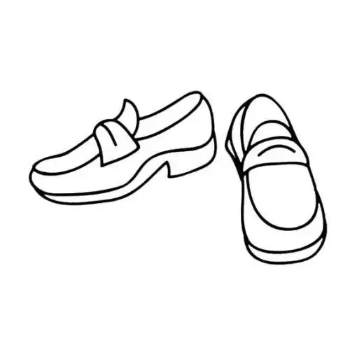 一双皮鞋怎样画 物品简笔画 儿童简笔画图片大全幼儿简笔画画法