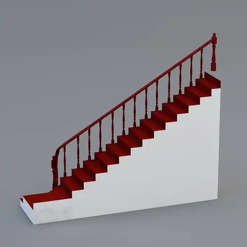 侧边柜16阶楼梯