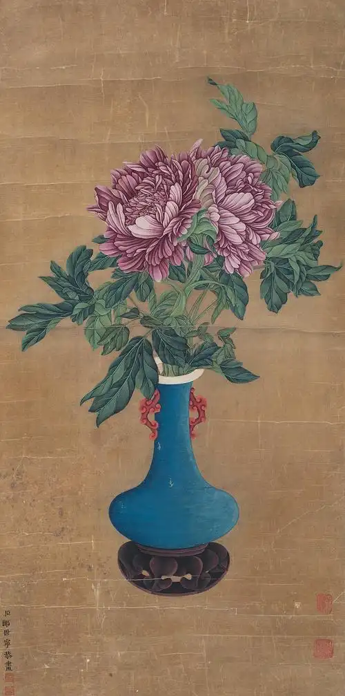 著名意大利中国宫廷画家郎世宁giuseppecastiglione