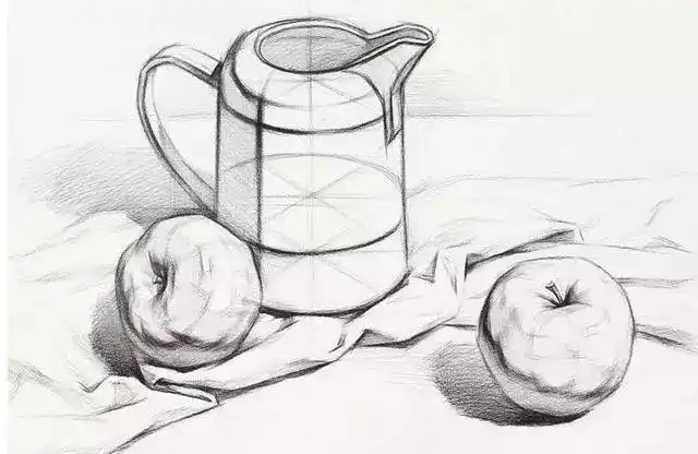 素描基础:新手如何画好正方体结构素描_素描入门_零二七艺考