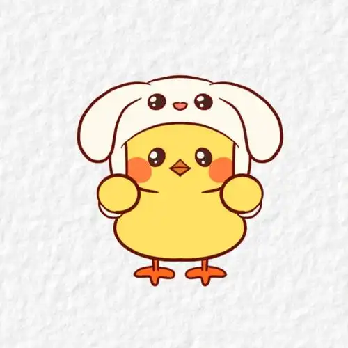 画只萌萌哒小鸡~~#手账素材  #简笔画  #画画的日常  #画个简笔画