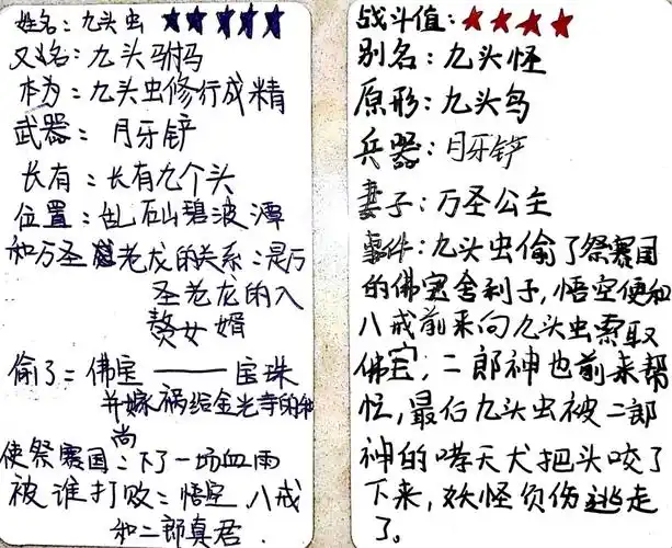 《西游记》人物卡9