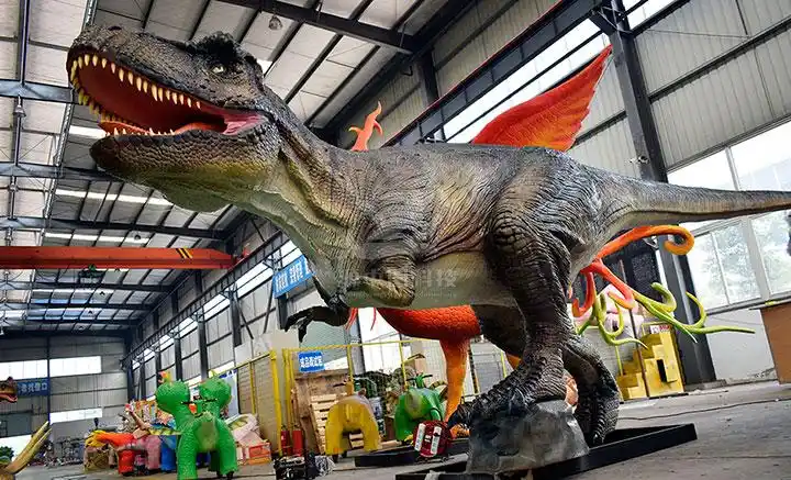 商场恐龙模型