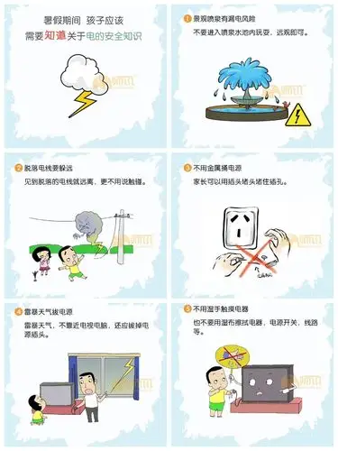 中一班日常安全教育小常识 写美篇教会幼儿一些安全用电常识 1