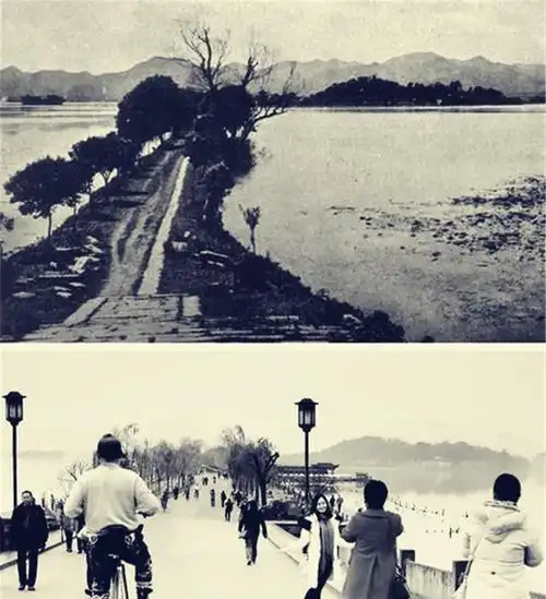 古今中国城市罕见对比照图4一百年前的上海外滩景色更加壮观