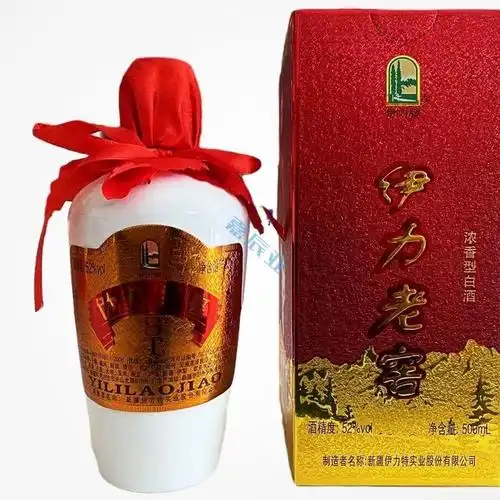 镀金伊力王 新疆伊力-特伊犁老窖伊力大老窖52度500ml浓香型白酒整箱