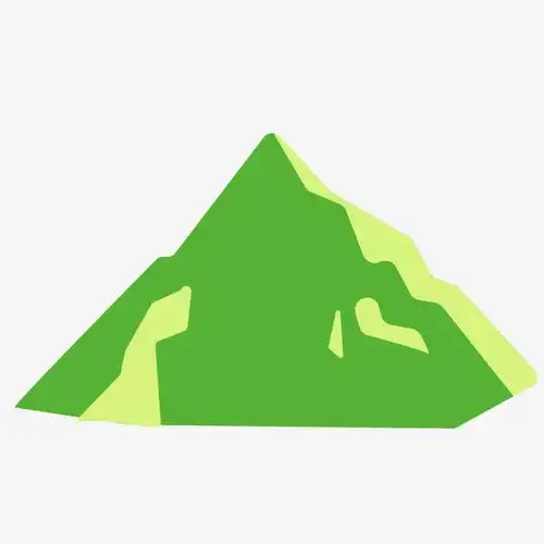 卡通手绘大山素材