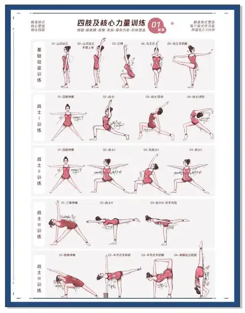通过综合训练战士体式,可以有效地提升你的瑜伽表现和形体塑造