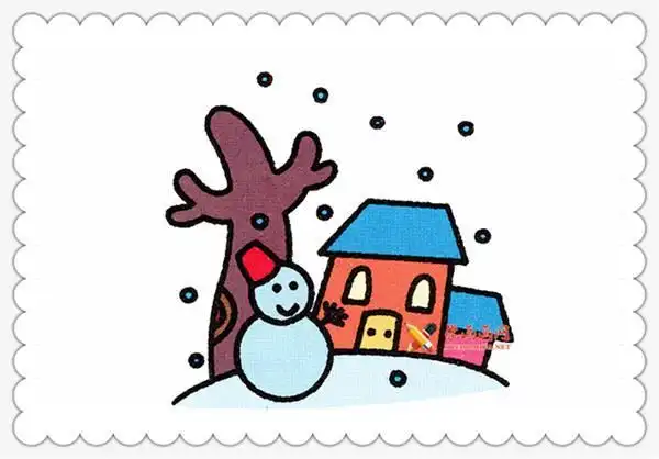 冬季简笔画集彩色 简笔画图片大全-蒲城教育文学网