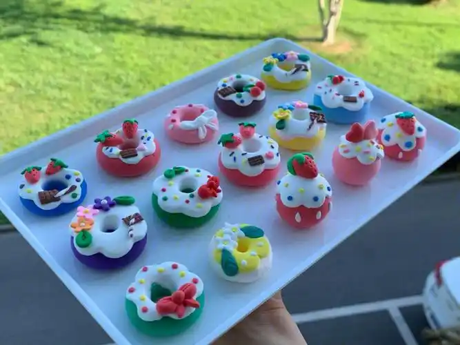 超轻粘土甜甜圈合集