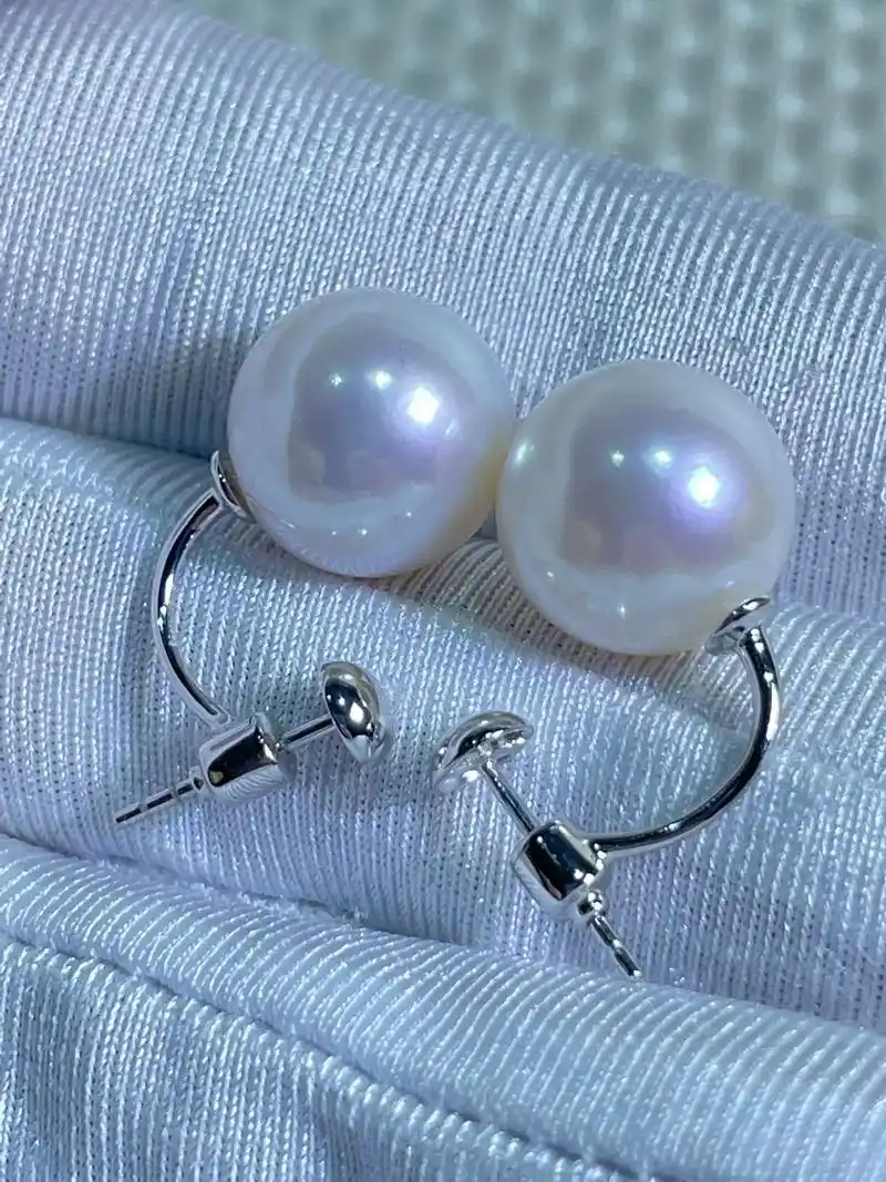 天然高品质爱迪生18k金耳环.新品推荐:经典大牌同款18k白 - 抖音