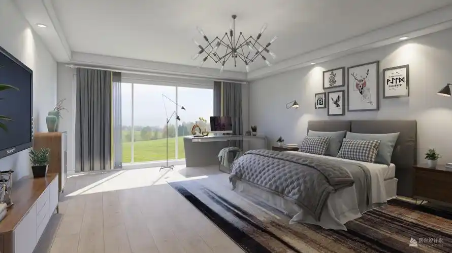 北欧风格卧室装修设计效果图