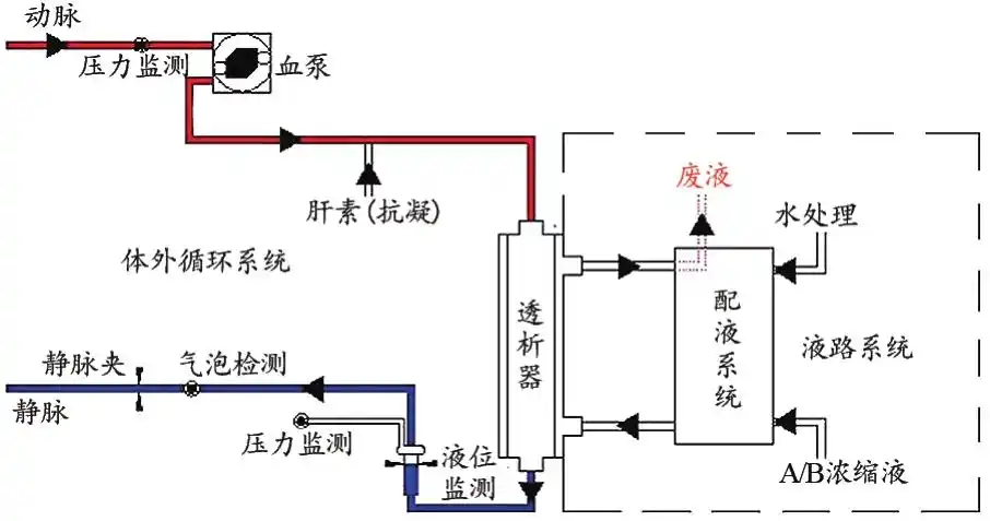 德国费森尤斯建立了血液净化设备的雏形,血透机发展至今已有近百年的