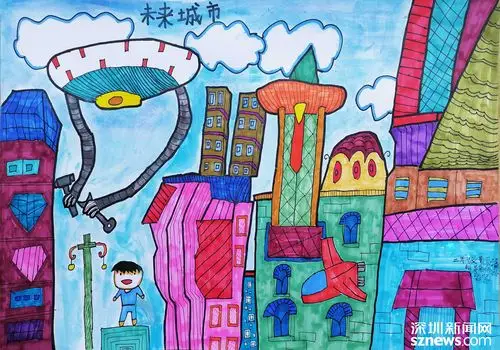 惊艳光明区这群孩子心中的未来城市原来长这样