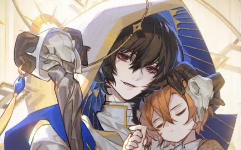 【文豪野犬/双黑/点钻画】〖神和他的"小羊"〗日记﹣4