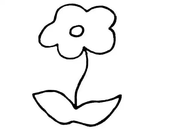 花的简笔画 花的简笔画简单漂亮