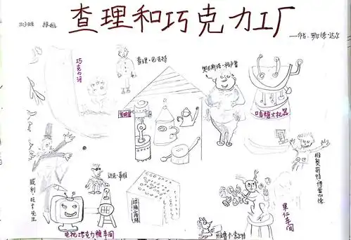 《查理和巧克力工厂》故事地图(麓城外国语小学三年级)