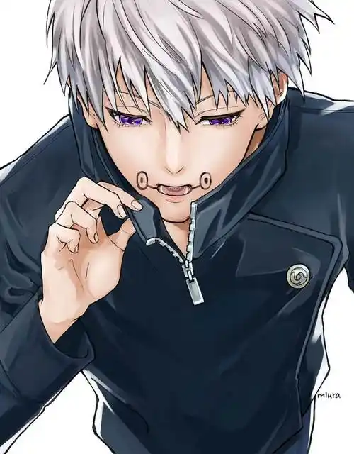 狗卷棘|ミウラウラ的咒术回战插画图片