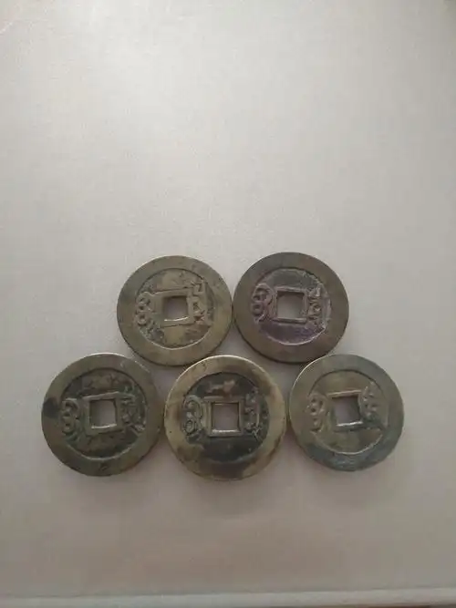 康熙通宝5枚!字口清晰!品相好